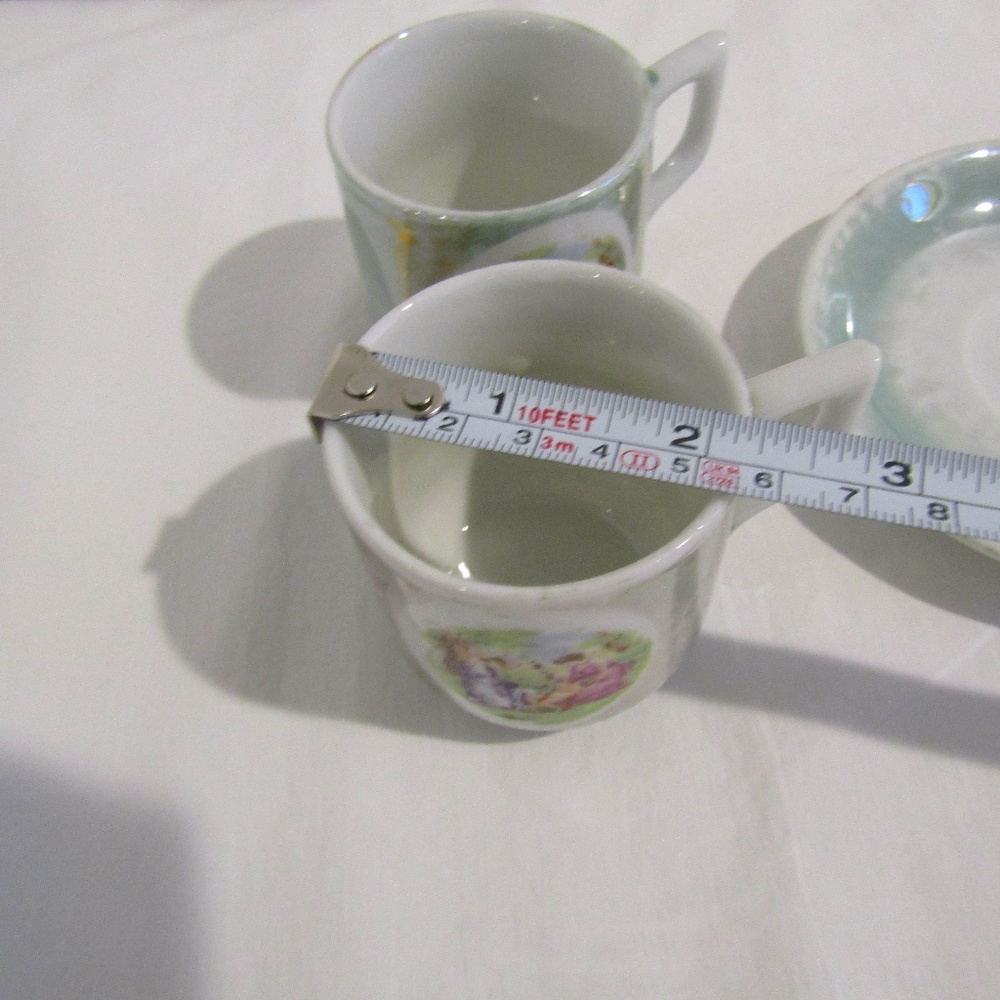 2 Sets Vintage Victorian Women Teacups and Saucers - Picture 10 of 12